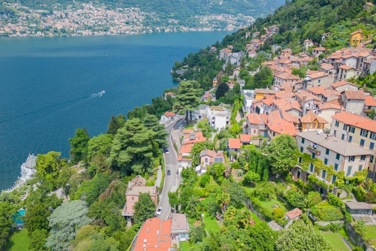 Simons Apartment With Amazing View By Rent All Como Blevio Buitenkant foto